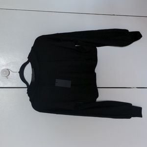 NWT Foxblood Crop Hoodie